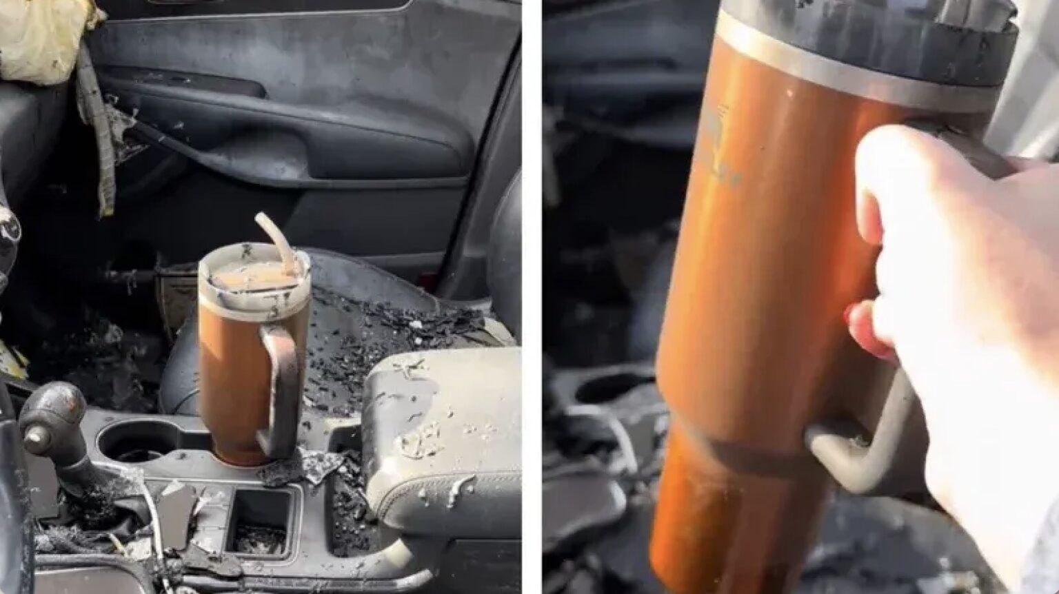 Stanley保溫杯驚豔生存火海,總裁大手筆許諾重賞火災受害車主